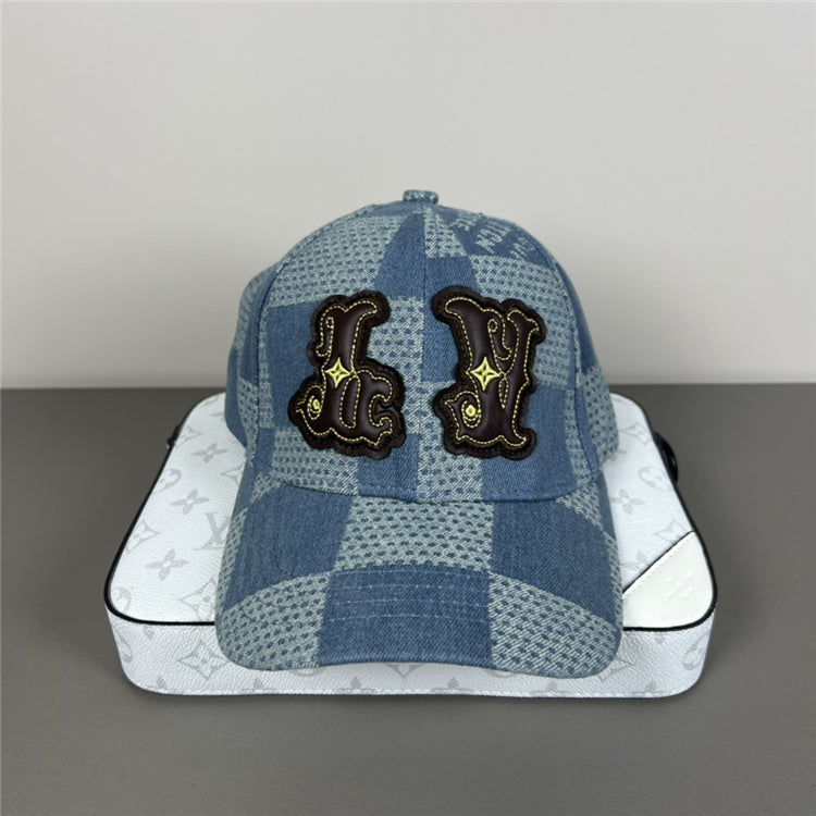 LLV Checkered Design Hats
