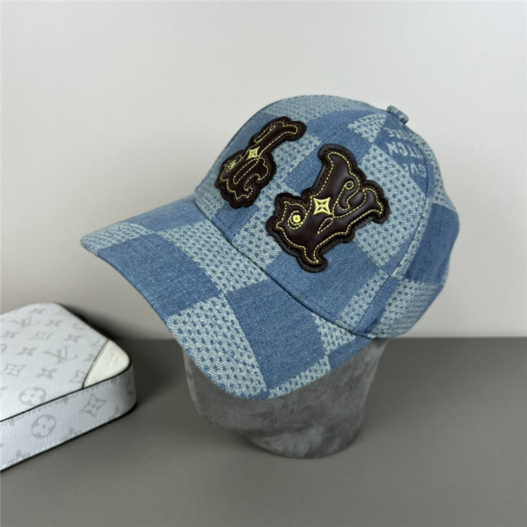 LLV Checkered Design Hats