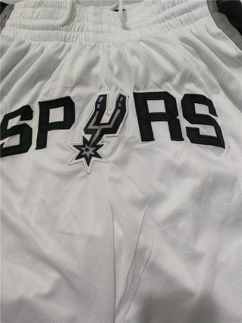 White Spurs Sport Shorts