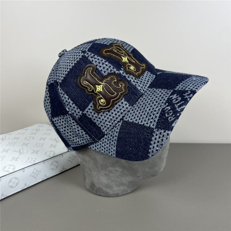 LLV Checkered Design Hats