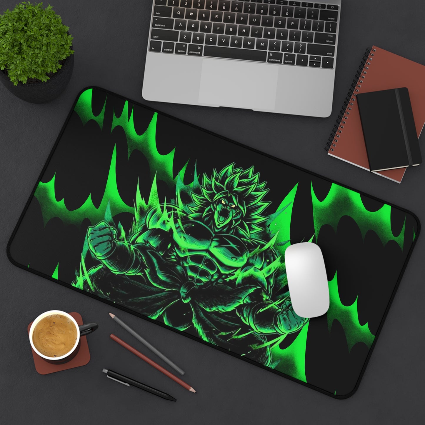 Green DBZ Desk Mat