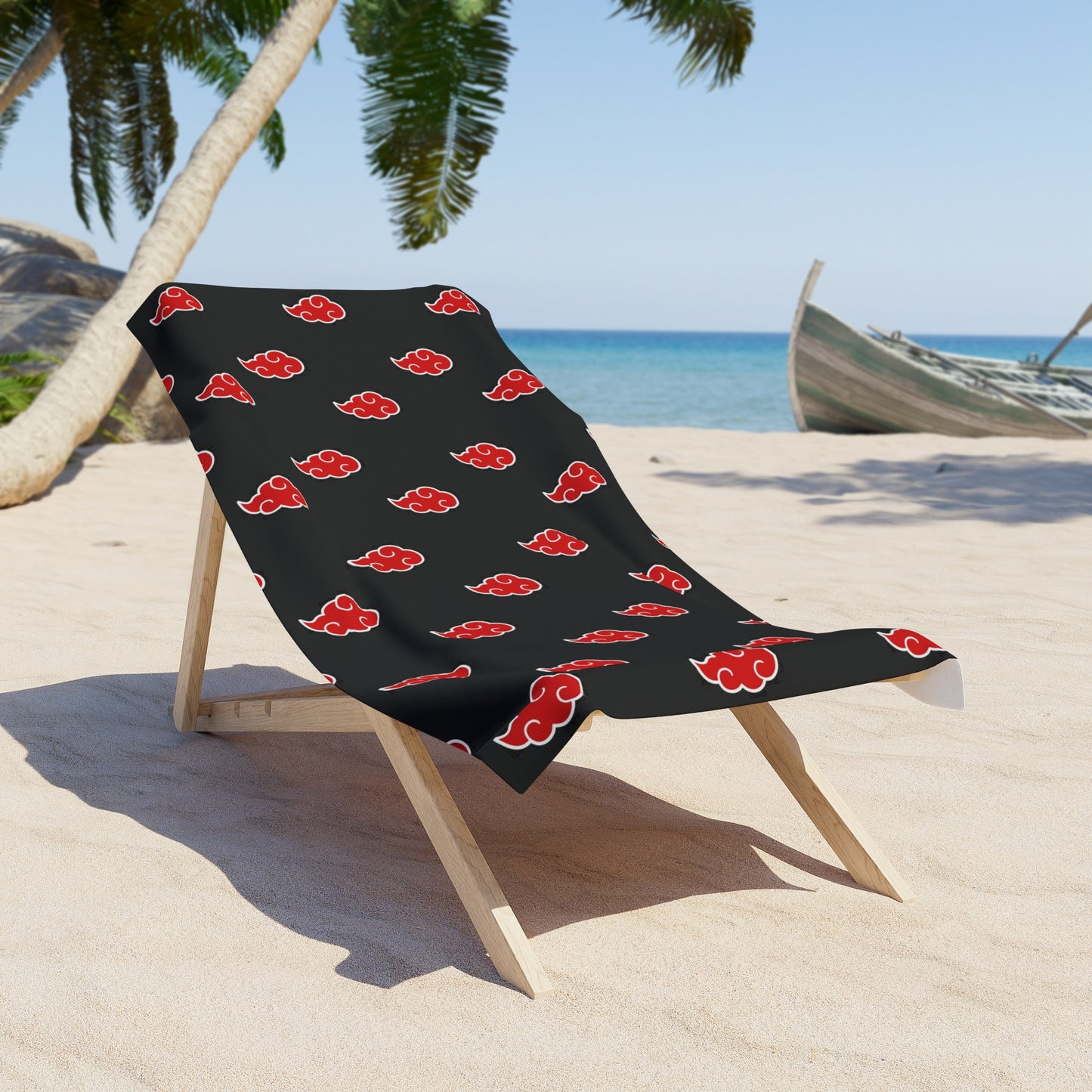 Red Cloud Beach Towel