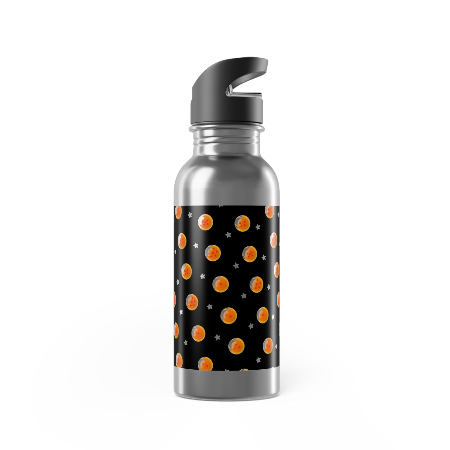 Orange Gok Stainless Steel Water Bottle With Straw, 20oz
