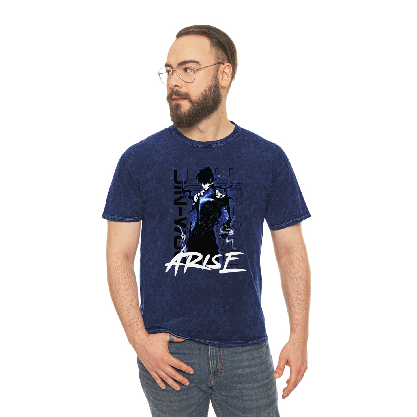 Jin Woo Unisex Mineral Wash T-Shirt