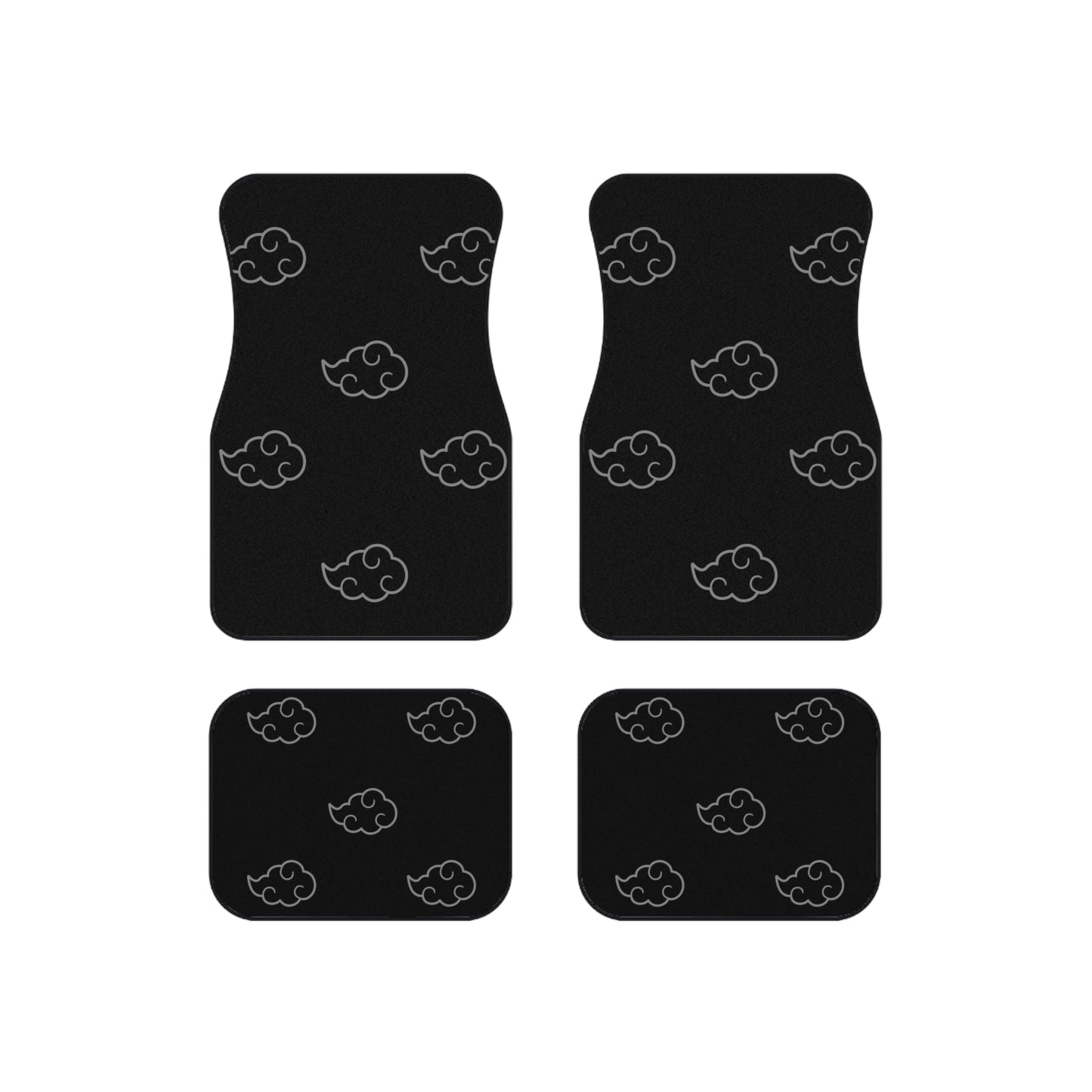 Black Cloud Car Mats (Set of 4)