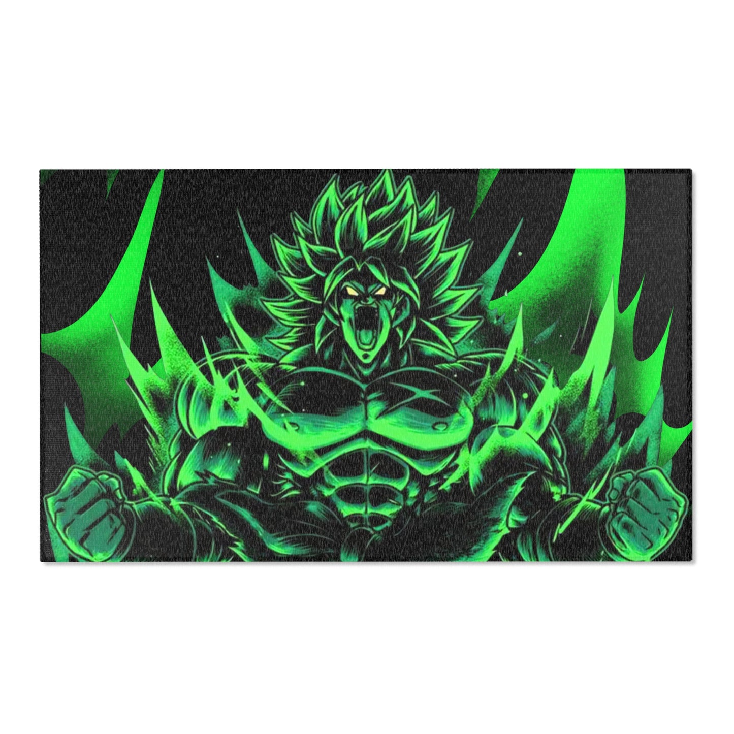 Green DBZ Area Rug