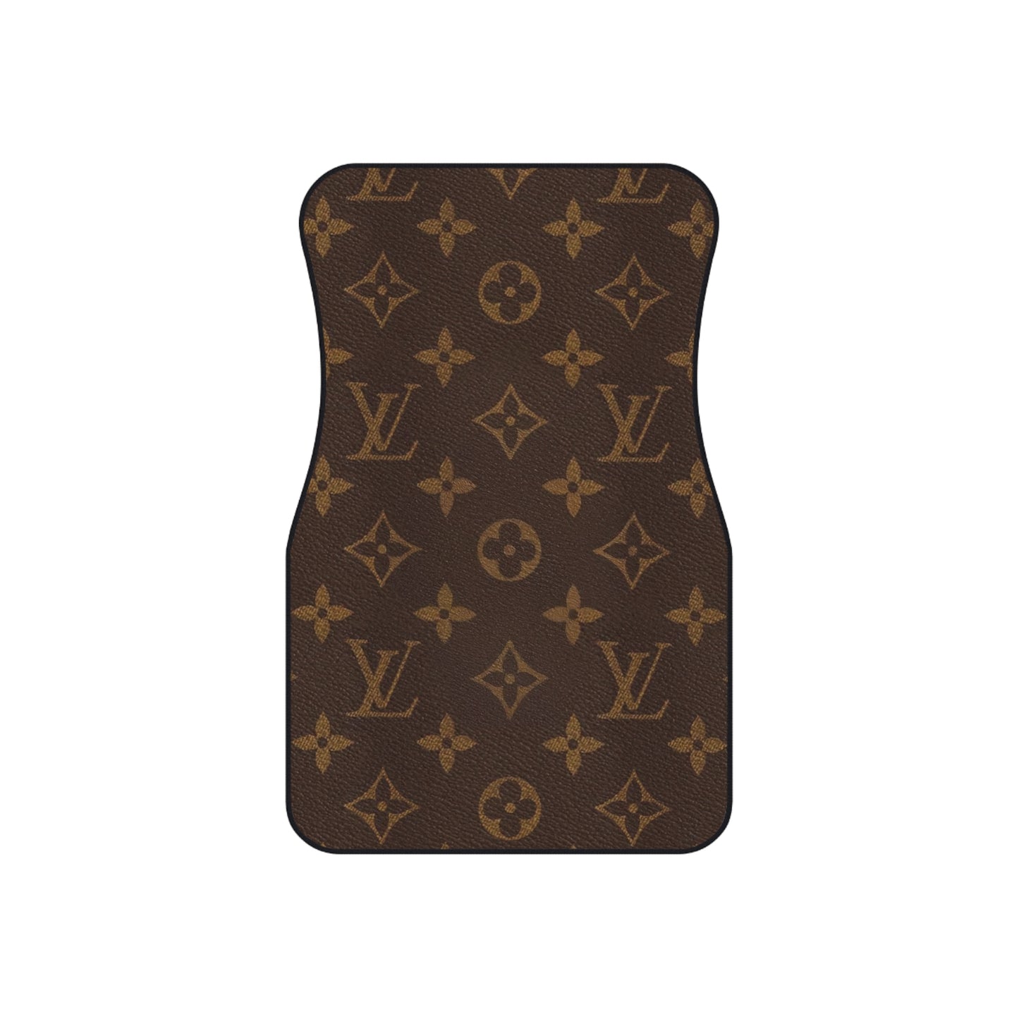 Brown LLV Design Car Mats (2x Front)