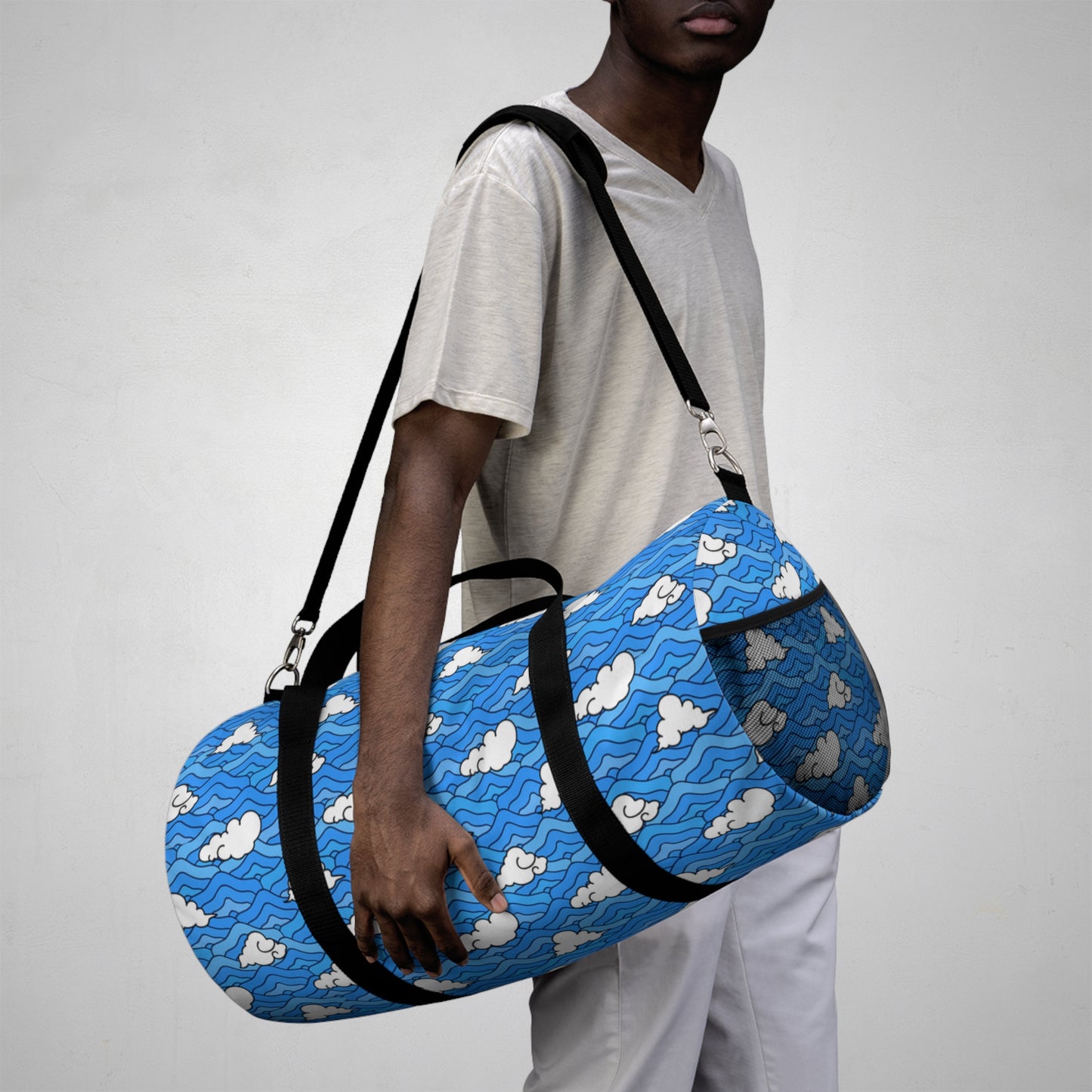 Blue Waves Gym Bag