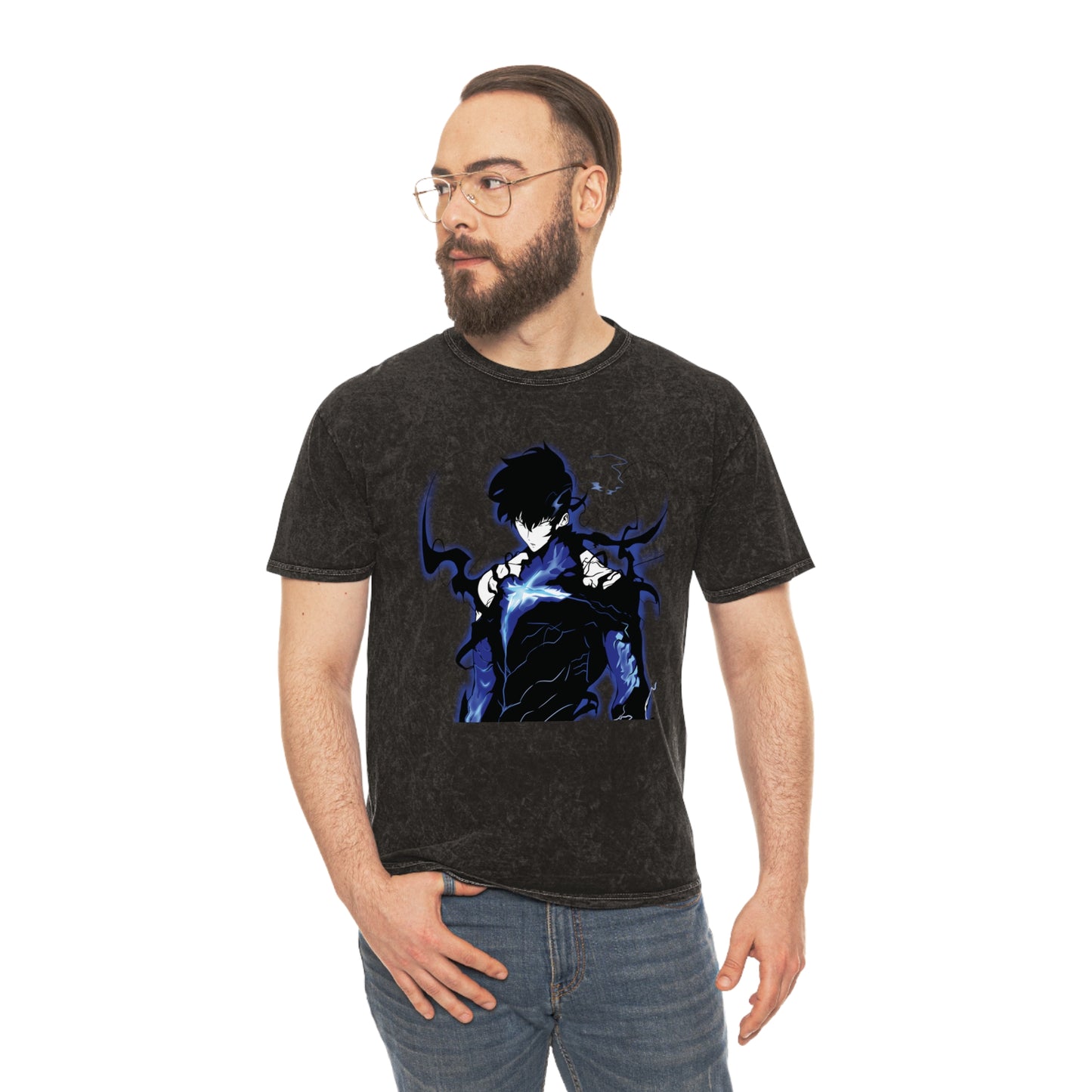 Jin Woo Unisex Mineral Wash T-Shirt