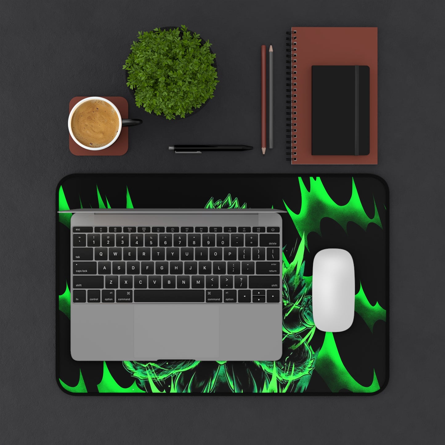 Green DBZ Desk Mat