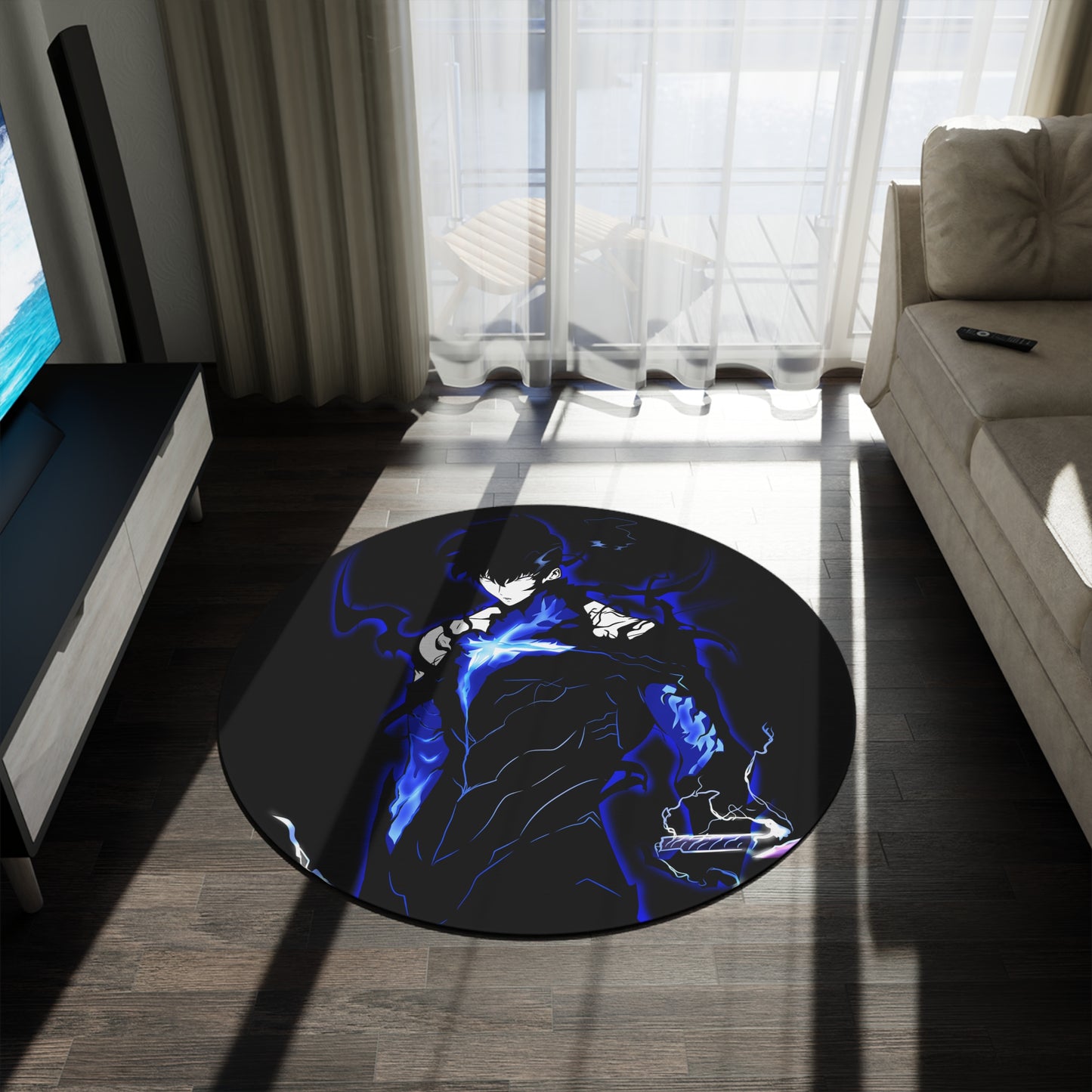 Jin Woo Round Rug