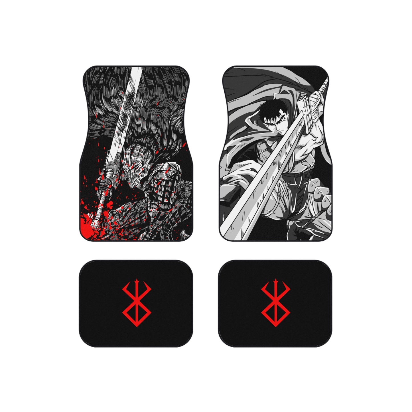 Berserk Splatter Car Mats