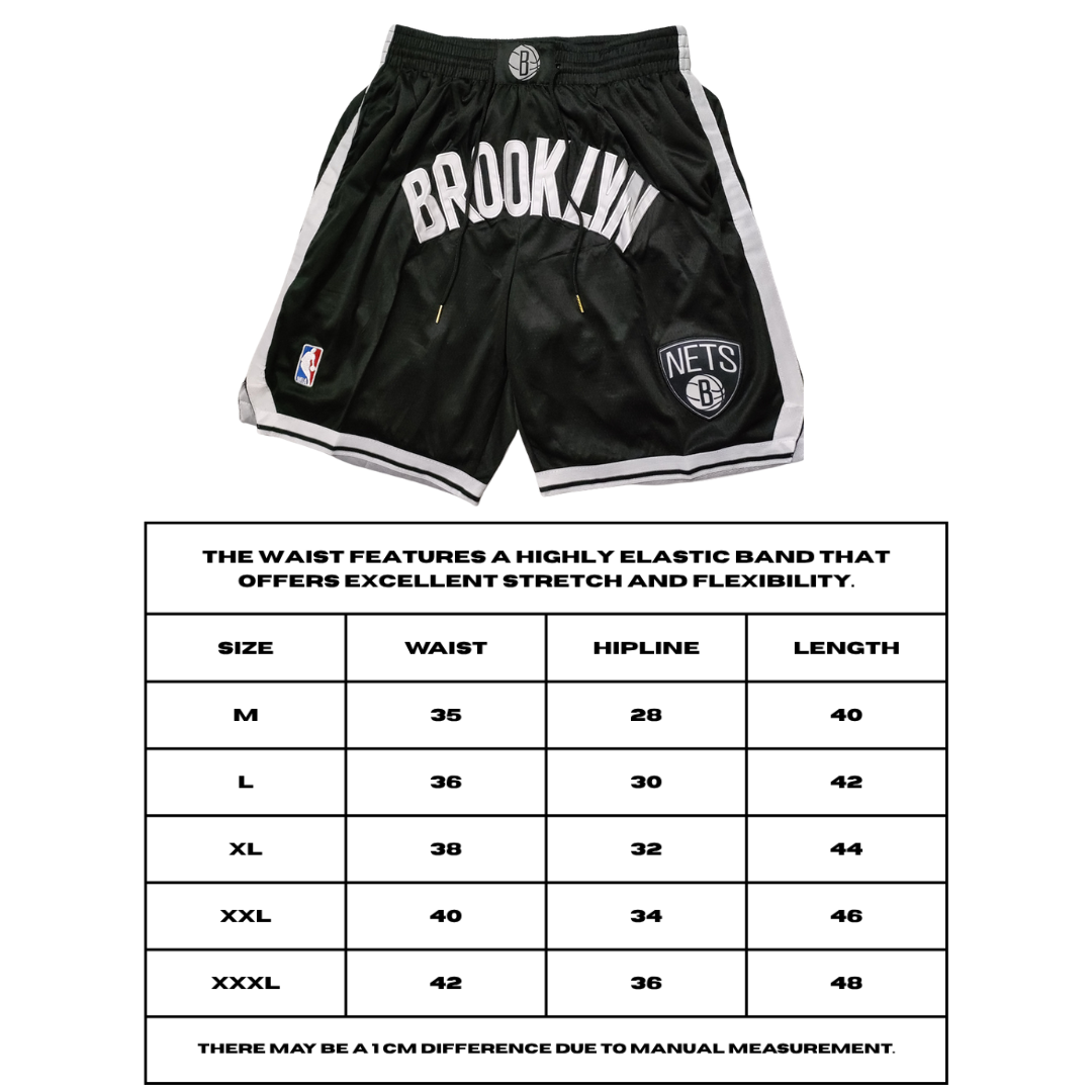 Black Brooklyn Sport Shorts