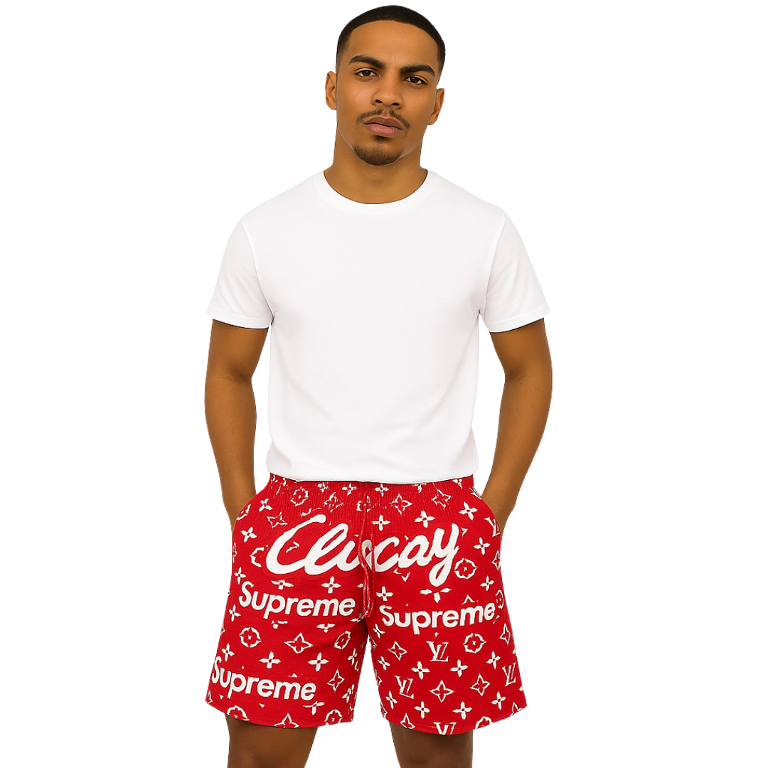 Red LLV Sport Shorts