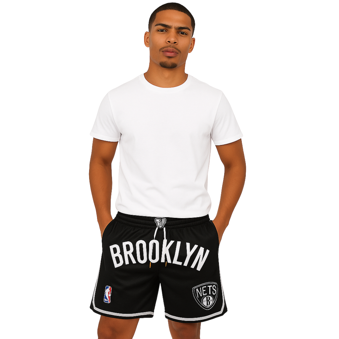 Black Brooklyn Sport Shorts