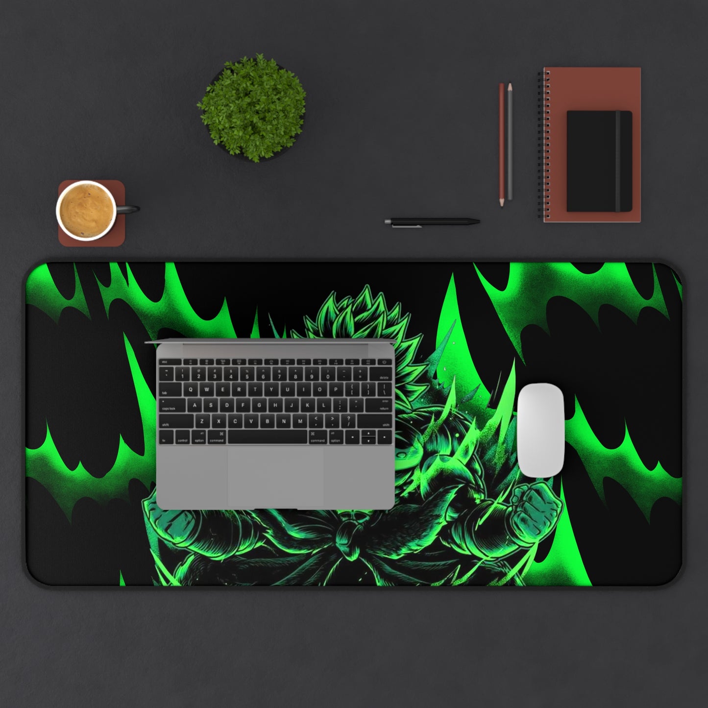 Green DBZ Desk Mat