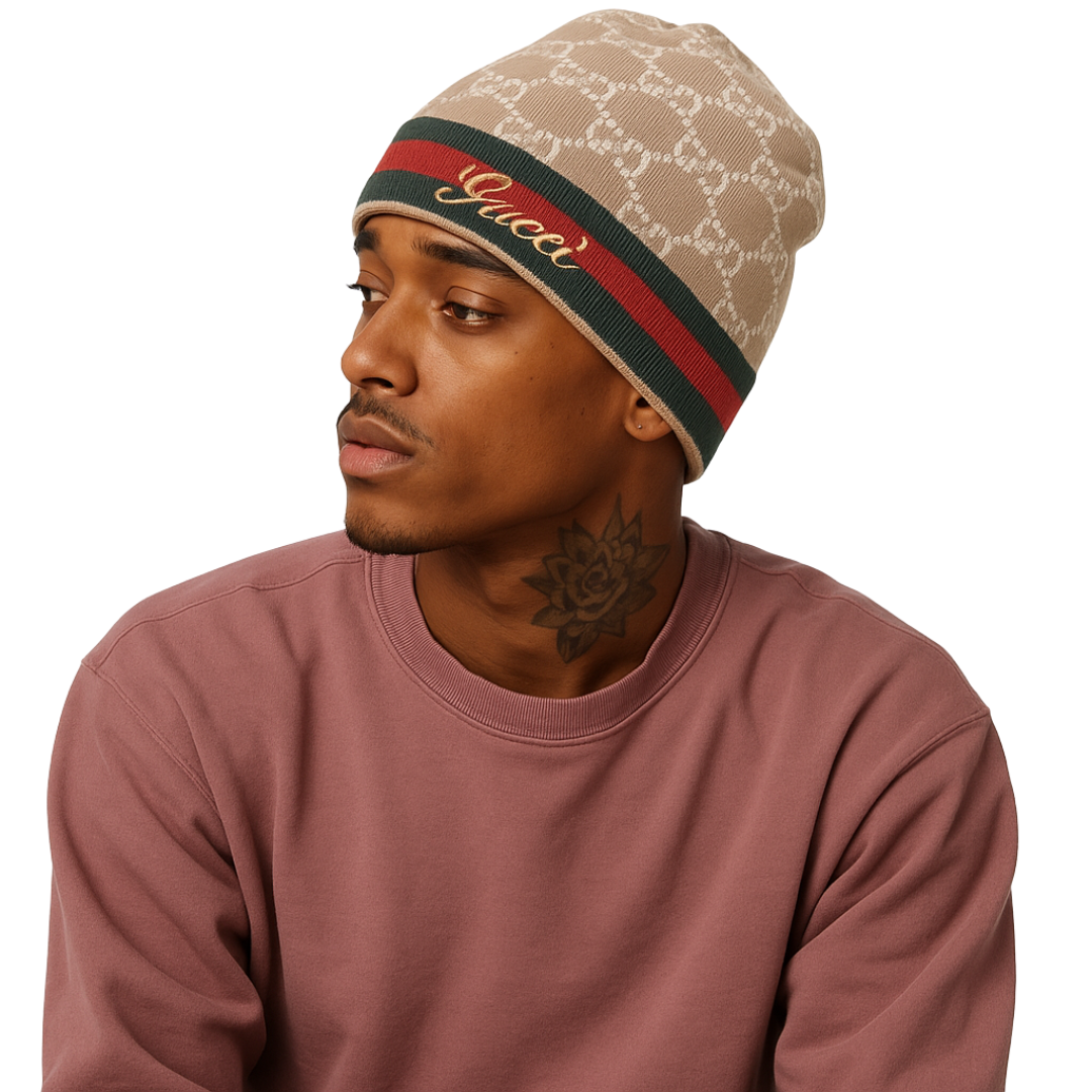 GG Stripes Design Beanies