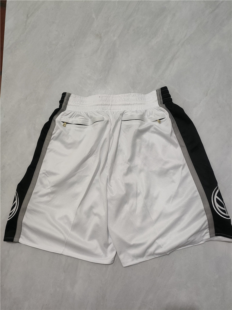 White Spurs Sport Shorts