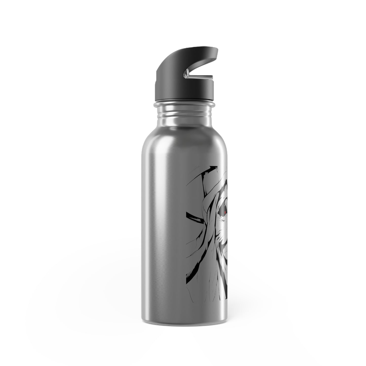 Solo Leveling God Stainless Steel Water Bottle With Straw, 20oz
