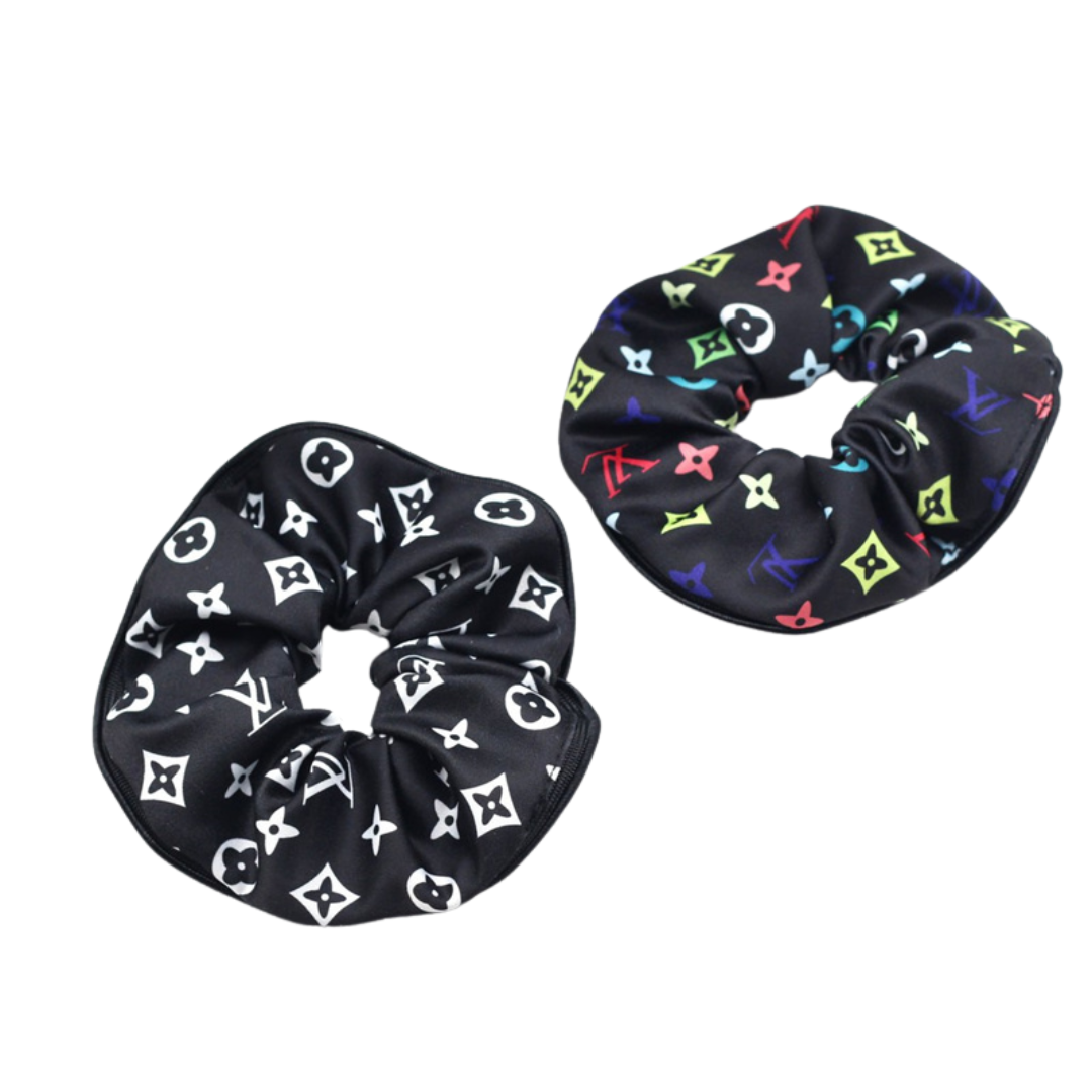 2 pcs Bundle Design Scrunchies
