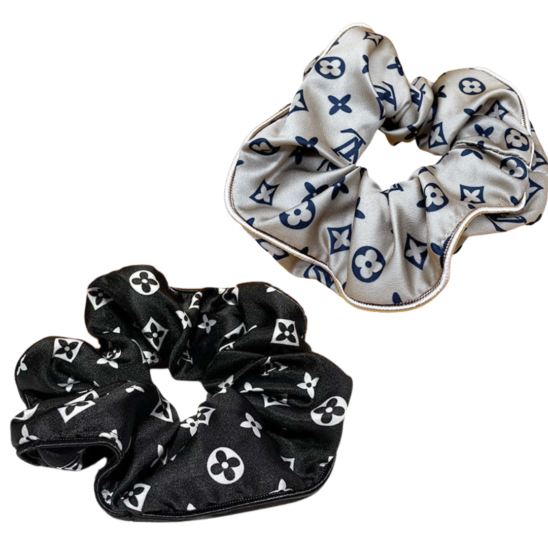 2 pcs Bundle Design Scrunchies