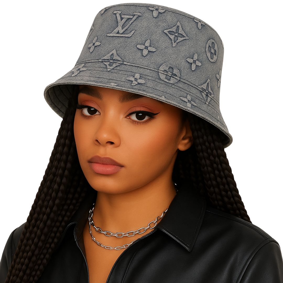 LLV Embroidered Design Bucket Hat