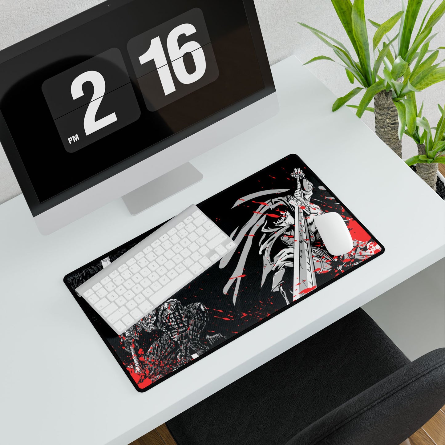 Bersrk Red Splatter Desk Mat