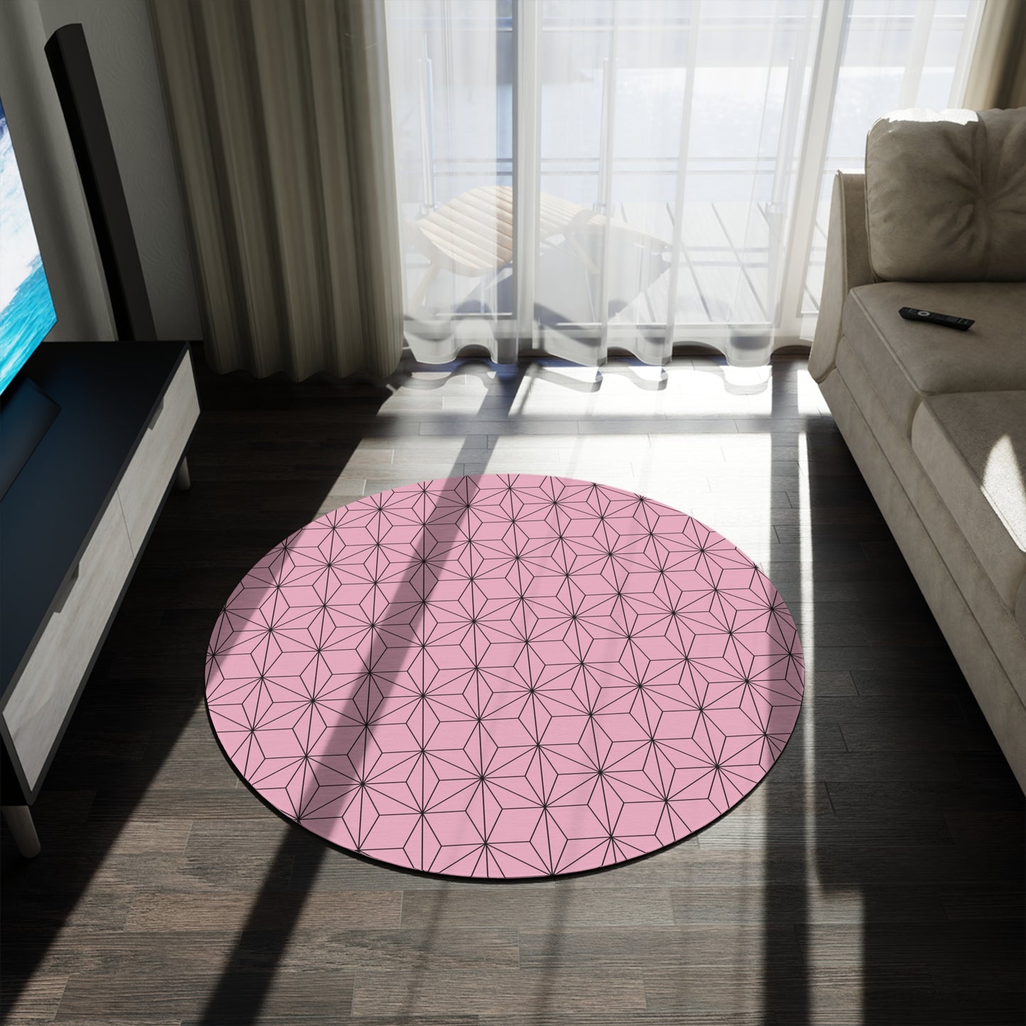 Chosen Demon Round Rug