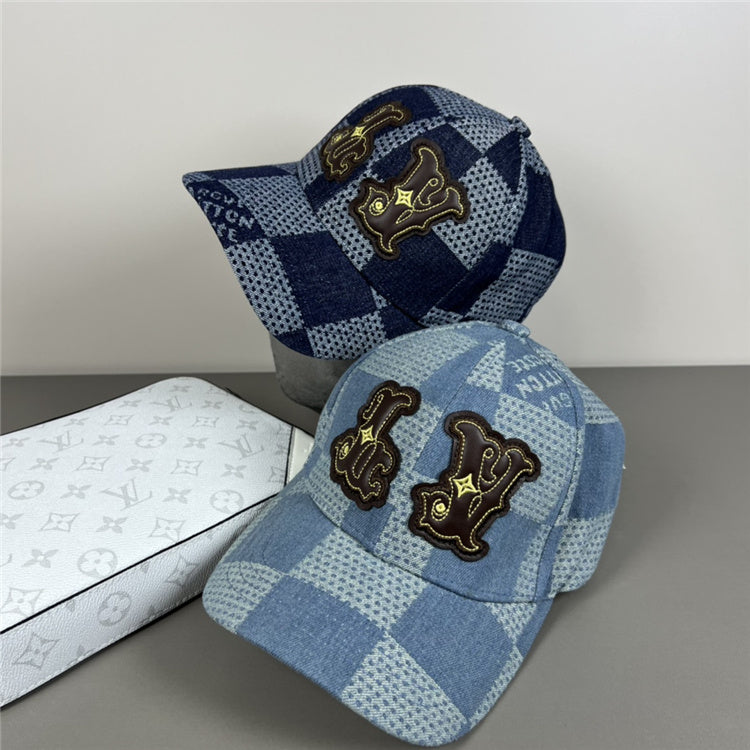 LLV Checkered Design Hats