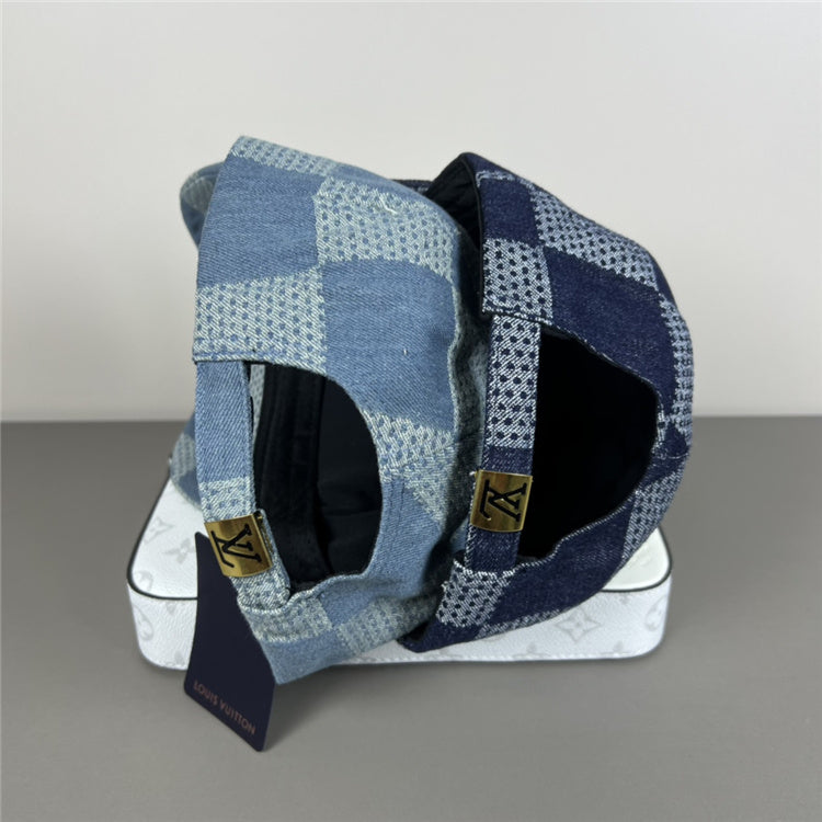 LLV Checkered Design Hats
