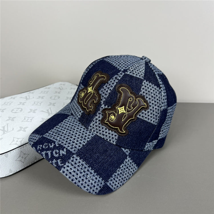 LLV Checkered Design Hats