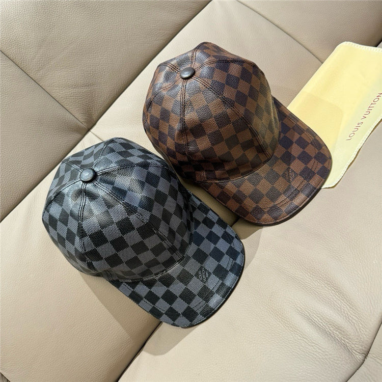 LLV Checkered Design Hats