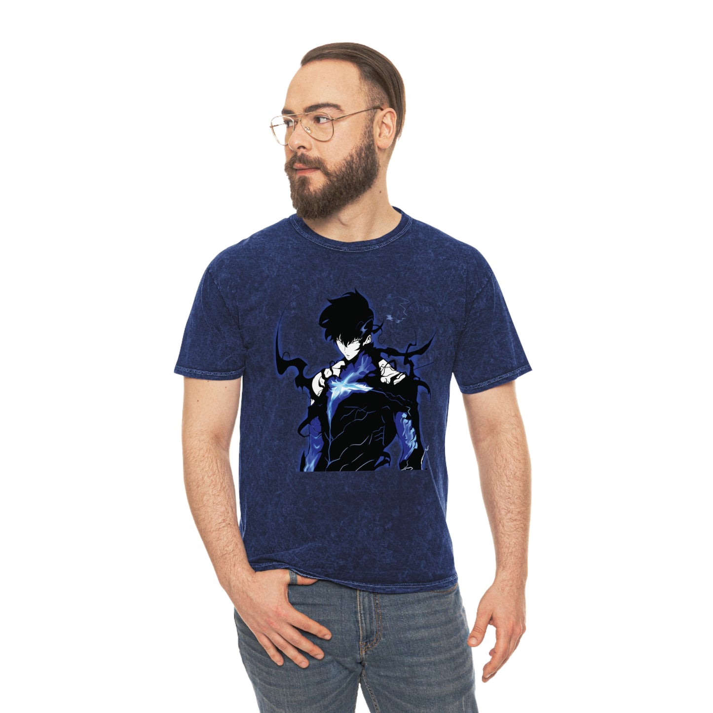 Jin Woo Unisex Mineral Wash T-Shirt