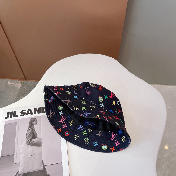 Colored LLV Design Bucket Hats