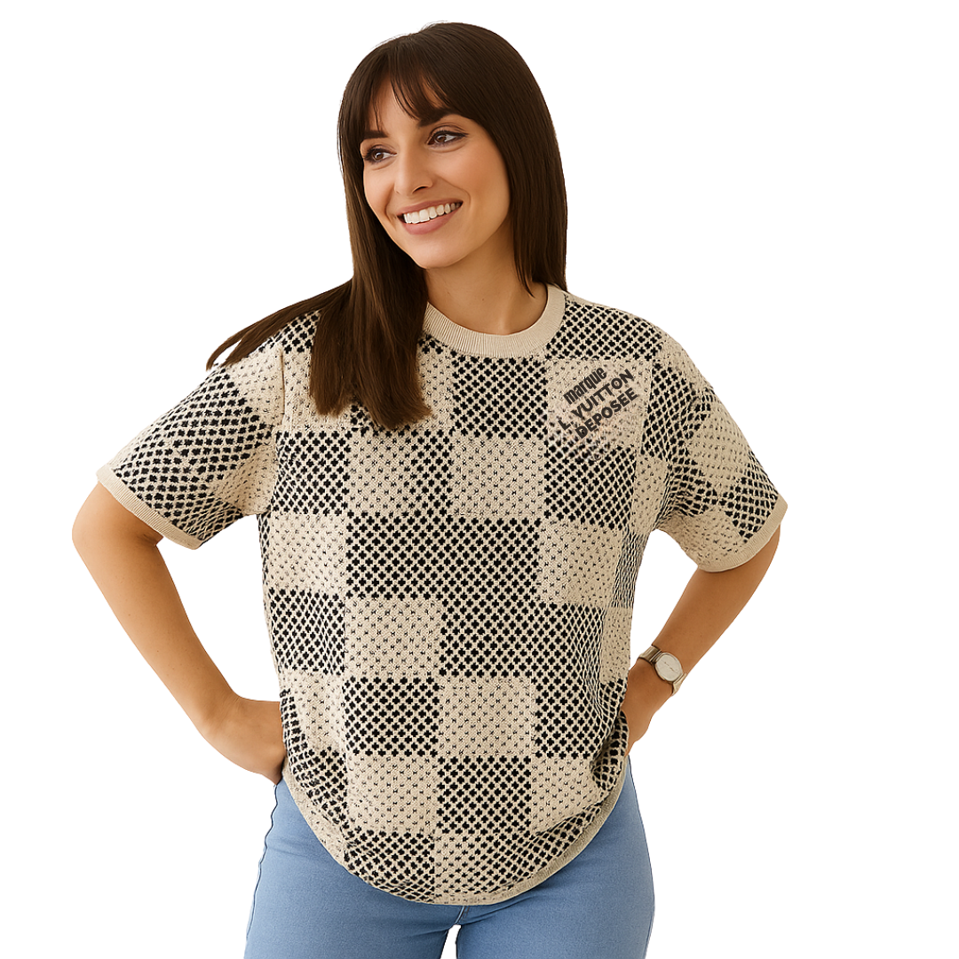 LLV Checkered Design Shirt