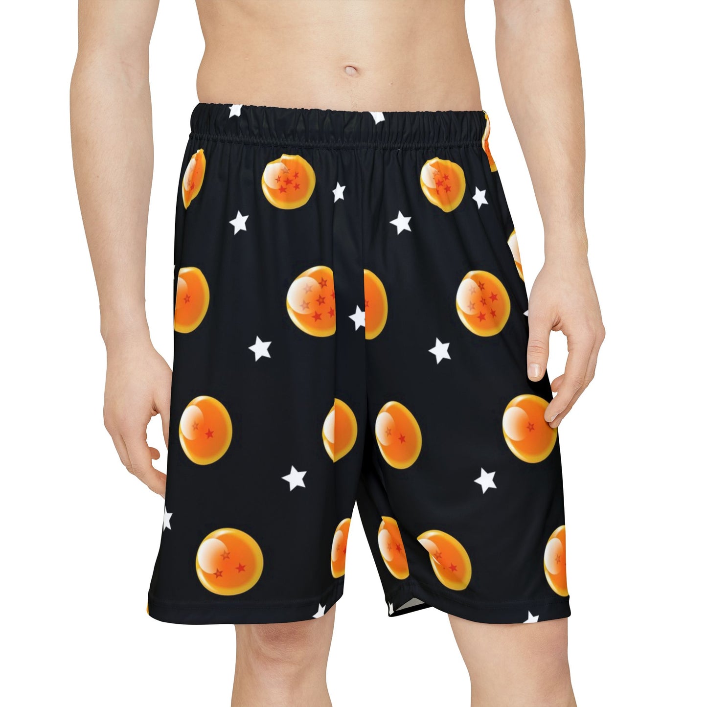 Orange Gok Men's Sport Shorts