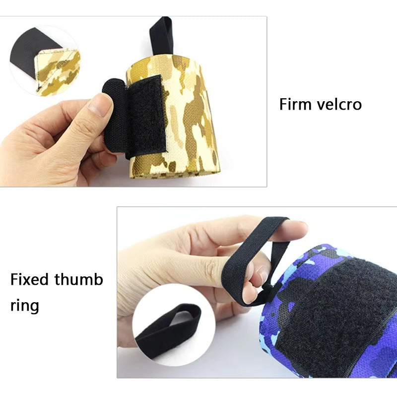 Pre Order Colored and Camo Wrist Wraps Gym Accesories