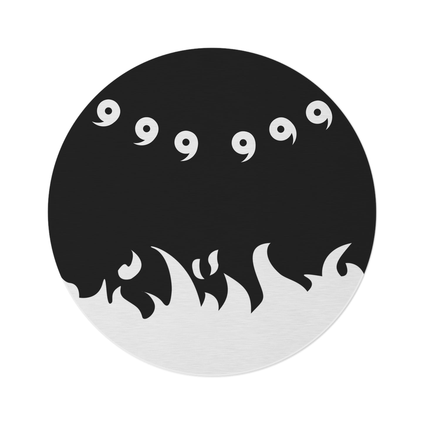 10 Tails Round Rug