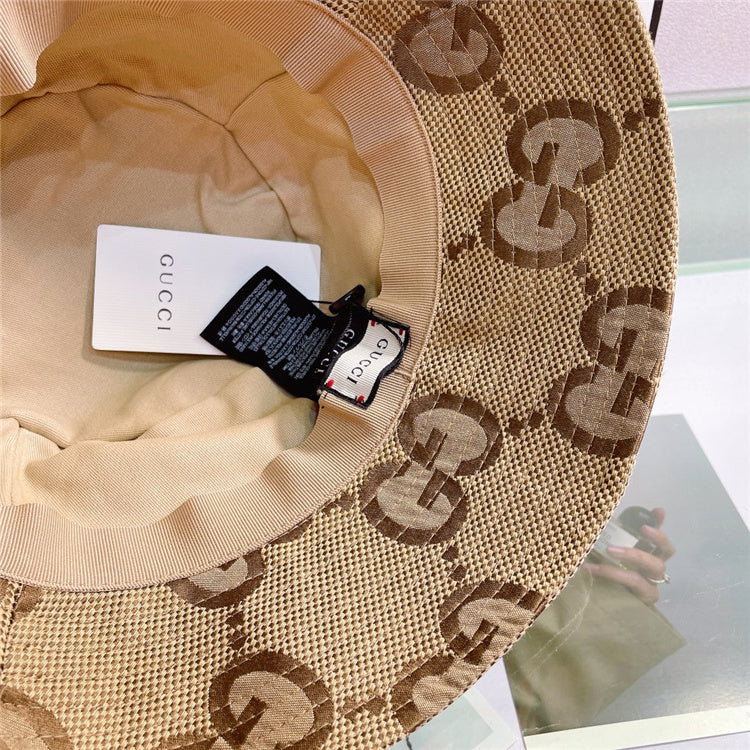 GG Brown Design Bucket Hat