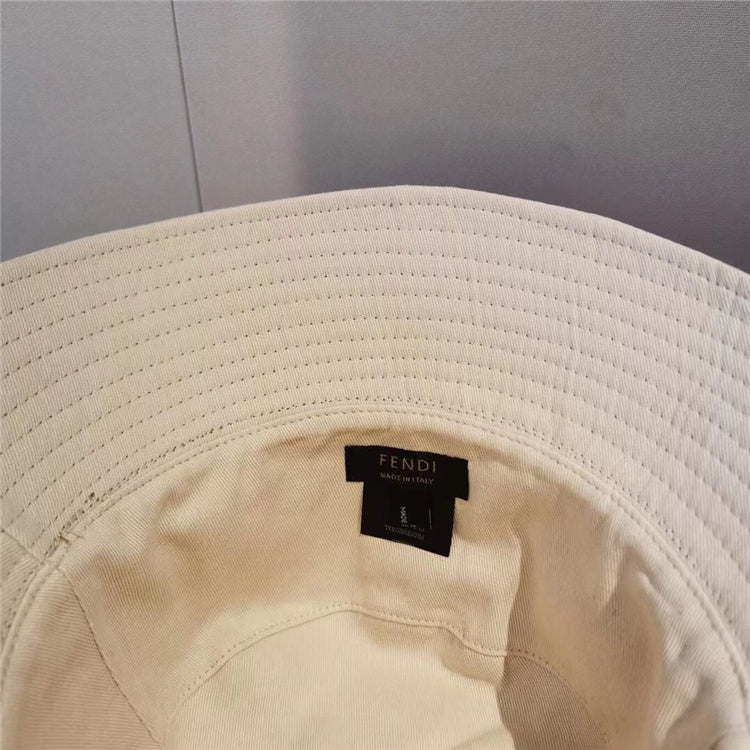 Dark Brown FF Design Bucket Hat
