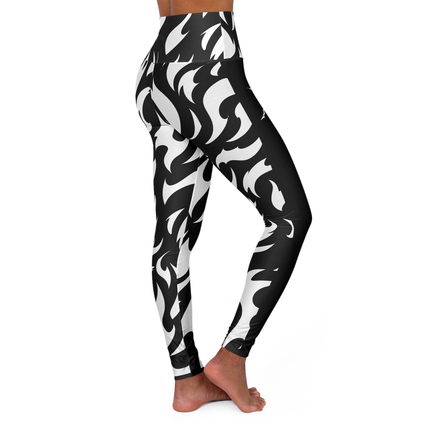 Curse Mark High Waisted Yoga Leggings