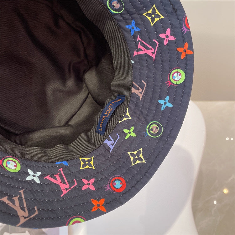 Colored LLV Design Bucket Hats