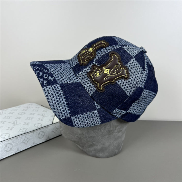 LLV Checkered Design Hats