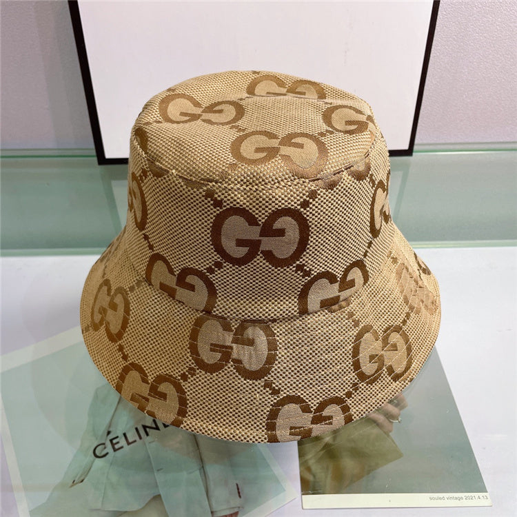 GG Brown Design Bucket Hat