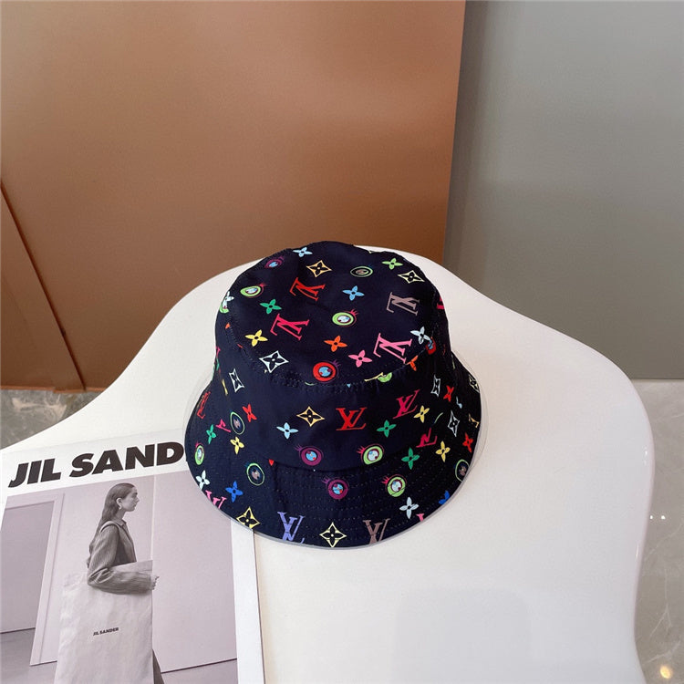 Colored LLV Design Bucket Hats