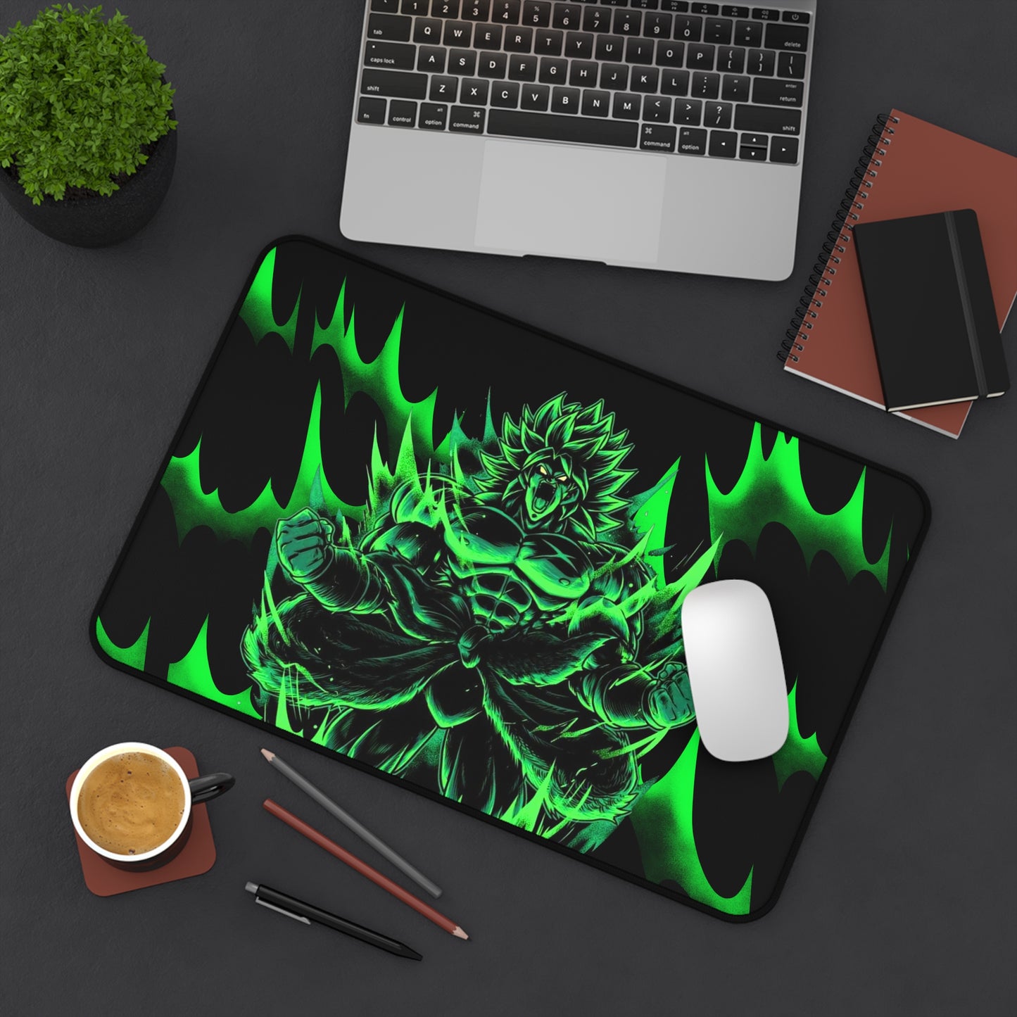 Green DBZ Desk Mat