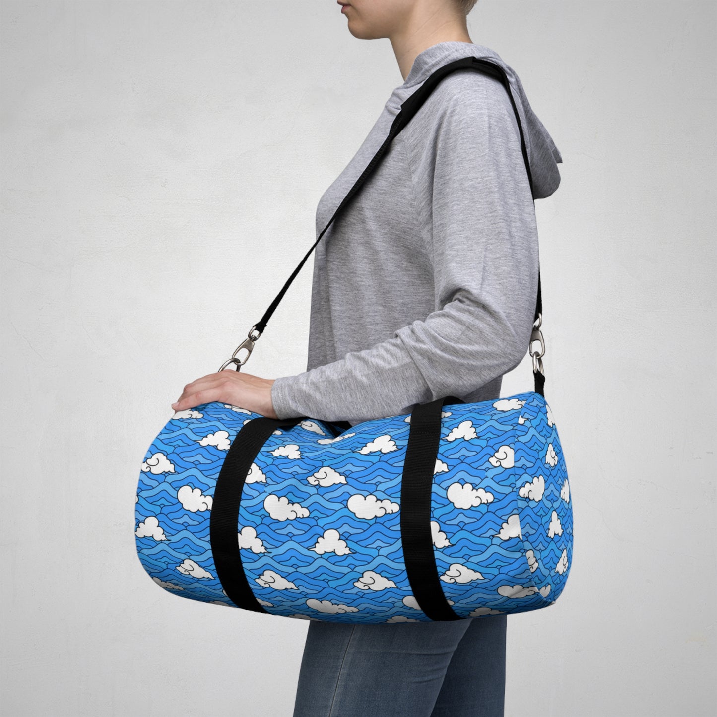 Blue Waves Gym Bag