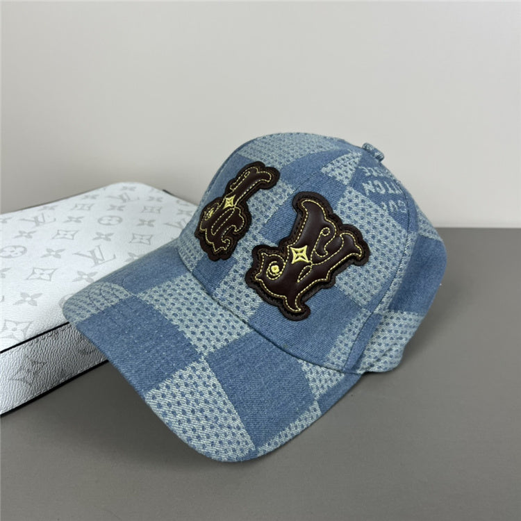 LLV Checkered Design Hats