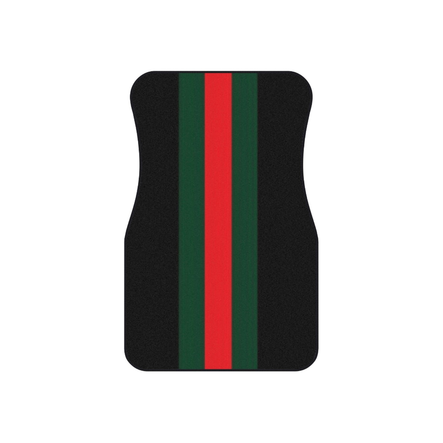 GG Red/Green Stripes Design Car Mats