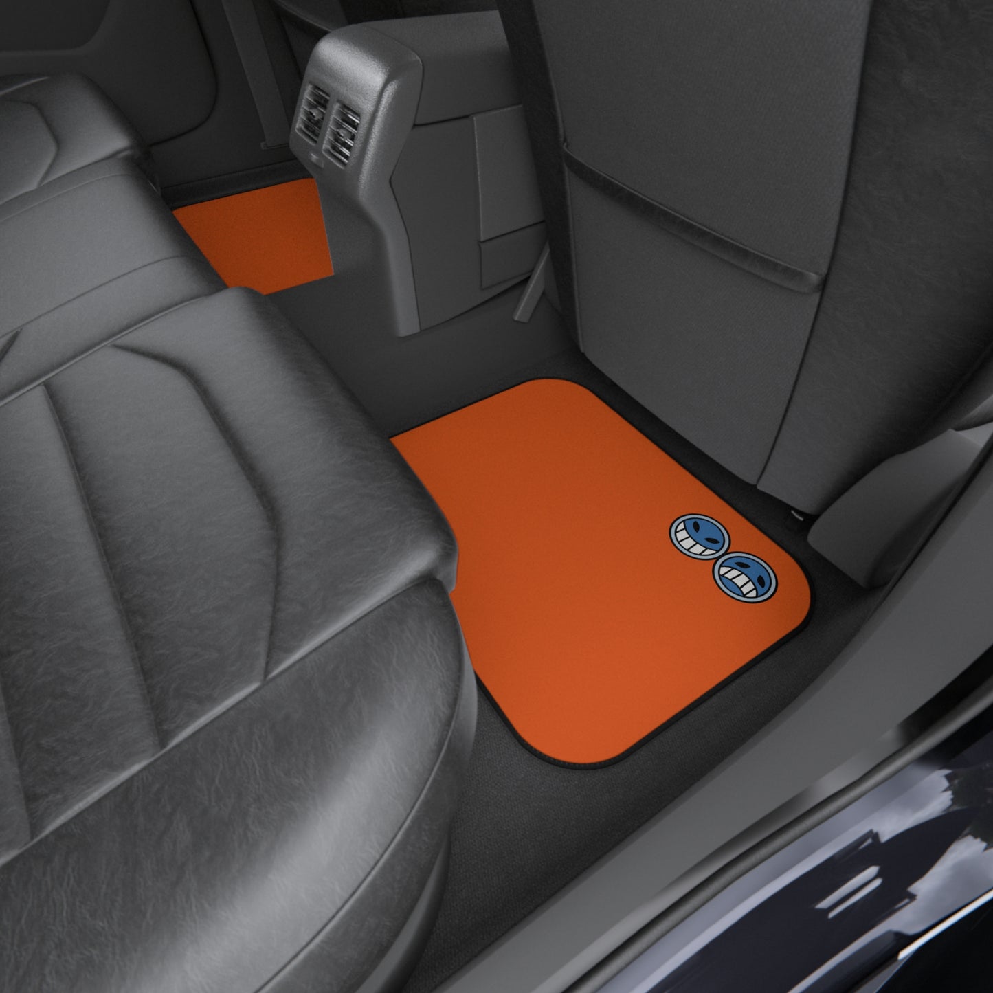 Orange Ace Car Mats (Set of 4)